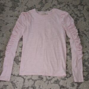 We The Free Light Pink Long Sleeve Top